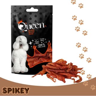 Queen חטיף קווין בטעם טבעות עוף בשמן זית 80 גרם