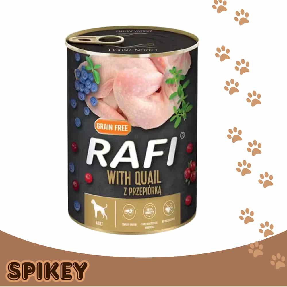 RAFI ראפי שימור לכלב בשר שליו 400 גרם