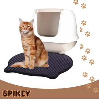 FLAMINGO פלמינגו שטיח פטנט לשירותים ראש חתול 1 יח'