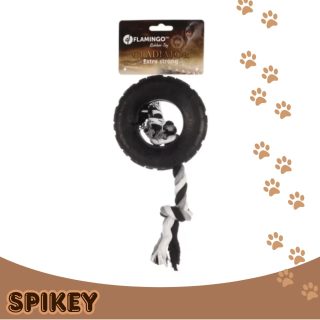 FLAMINGO פלמינגו צעצוע טבעת גלדיאטור עם חבל 14 ס"מ