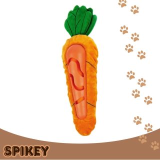 FOFOS צעצוע למילוי חטיפים בובה בצורת גזר כתום