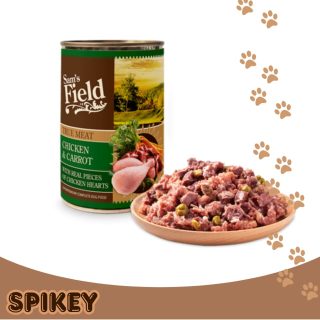 SAM'S FIELD סמס פילד מזון רטוב בטעם עוף וגזר 400 גרם