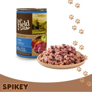 SAM'S FIELD סמס פילד מזון רטוב בטעם כבש ותפוח 400 גרם